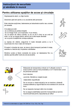 Materiale de informare SSM